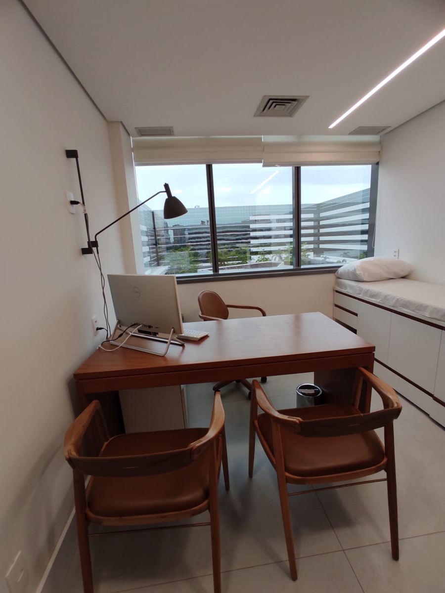 Sala de atendimento da nutricionista Thaienny Abreu